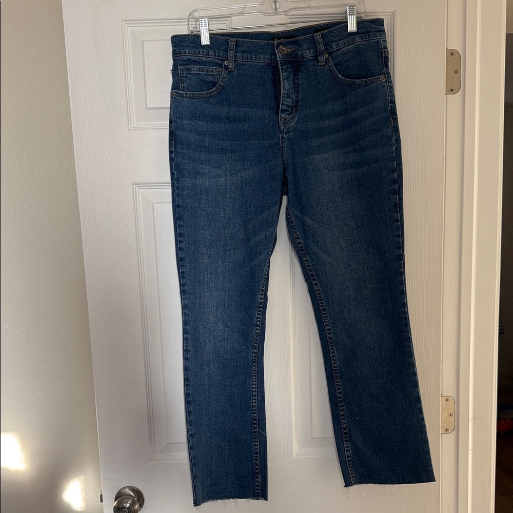 Women's Cropped Boot Leg Jeans
